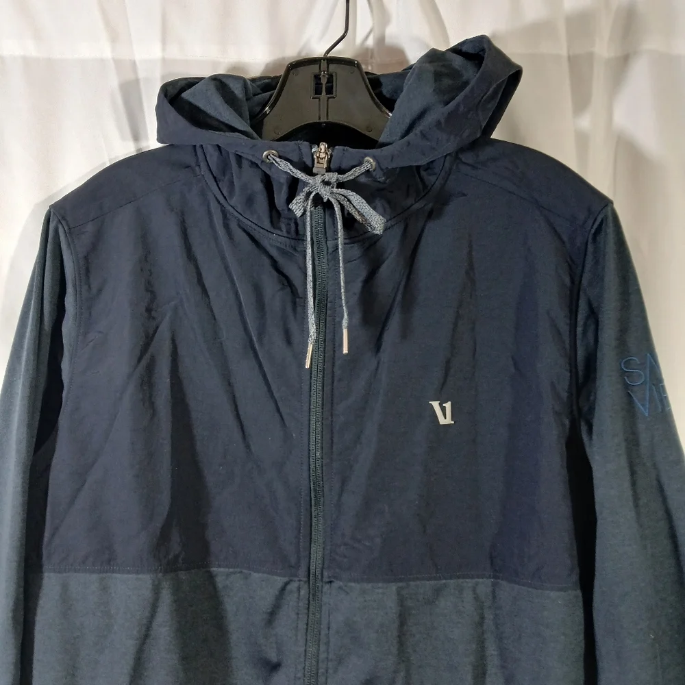 Vuori Mens Medium Sunday Element Jacket Sage View On Sleeve - Picture 4 of 13